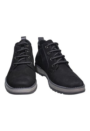 Bota Casual Negra Para Hombre