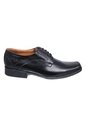 Zapato De Amarrar Negro Cuero Legítimo de Generic