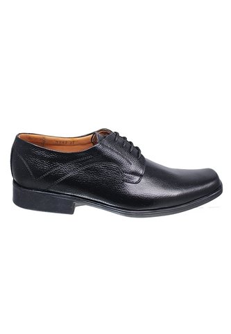 Zapato De Amarrar Negro Cuero Legítimo Generic