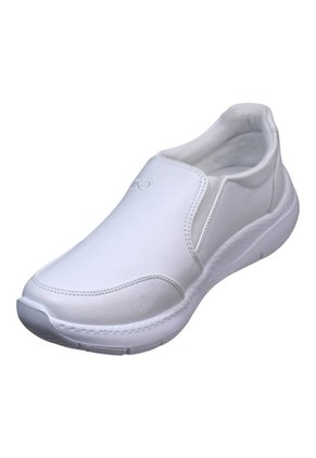 Zapato Mocasín Clínico Blanco Ergonómico