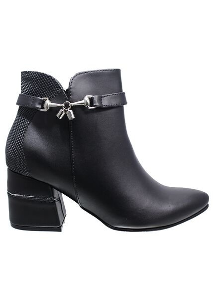 Botín Casual Para Mujer Puntudo Tacón 5 1/2