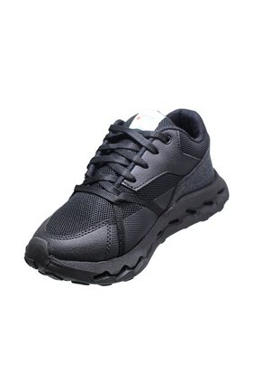 Tenis Negro Genérico Amarrar Textil Para Niños