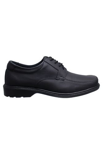 Zapato Formal Negro Amarrar Hombre Generic