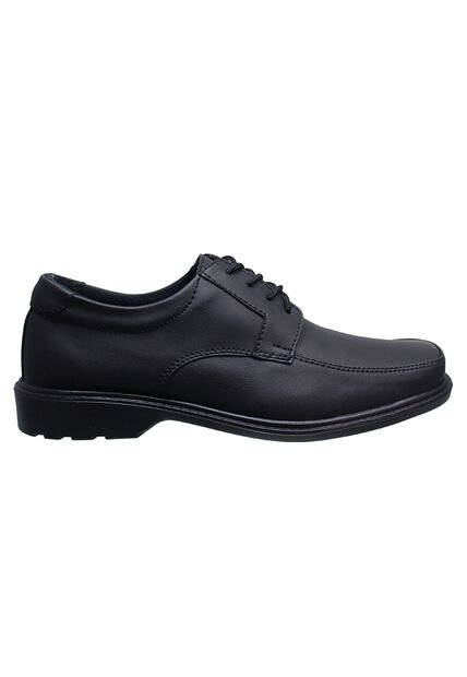 Zapato Formal Negro Amarrar Hombre