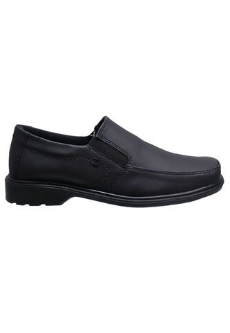 Zapato Mocasín Negro Formal Para Hombre Generic