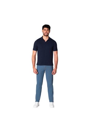 Camiseta Polo Para Hombre Lec Lee Azul