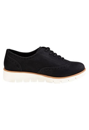 Zapatos Casuales Margo Tipo Oxford Para Mujer Negro Comfort Plus 199339 Payless