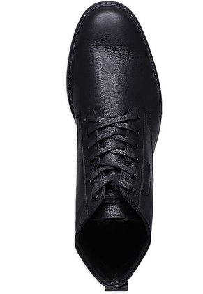 Botín Amarrar Casual Cuero Para Hombre