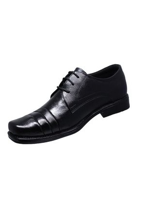 Zapato Formal Para Hombre De Amarrar En Cuero