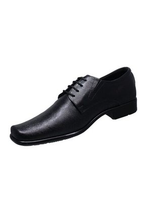 Zapato Formal En Cuero Para Hombre Ajuste Cordones