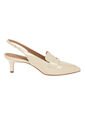 Zapatos De Vestir Karly Para Mujer Beige Comfort Plus 201613 de Generic