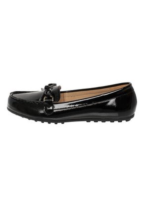 Zapatos Casuales Deja Tipo Mocasín Para Mujer Negro Comfort Plus 210120