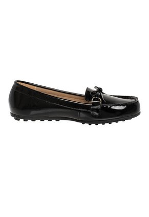 Zapatos Casuales Deja Tipo Mocasín Para Mujer Negro Comfort Plus 210120