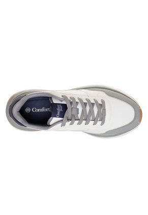 Zapatos Casuales Harvester Para Hombre Blanco Comfort Plus 201685
