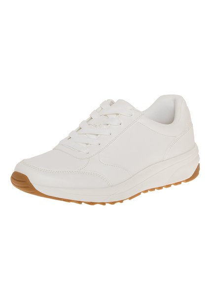 Zapatos Casuales Tipo Sneakers Eureka Para Mujer Blanco Comfort Plus 210884