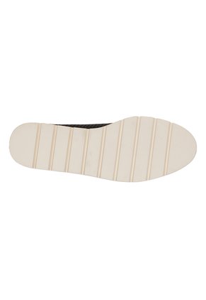 Zapatos Casuales Planos Kat Para Mujer Negro Comfort Plus 210882