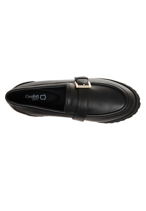 Zapatos Casuales Kallie Para Mujer Negro Comfort Plus 210681