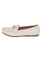 Zapatos Casuales Footsie Tipo Mocasín Para Mujer Marfil Comfort Plus 211017 de Generic