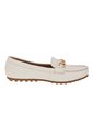 Zapatos Casuales Footsie Tipo Mocasín Para Mujer Marfil Comfort Plus 211017 de Generic