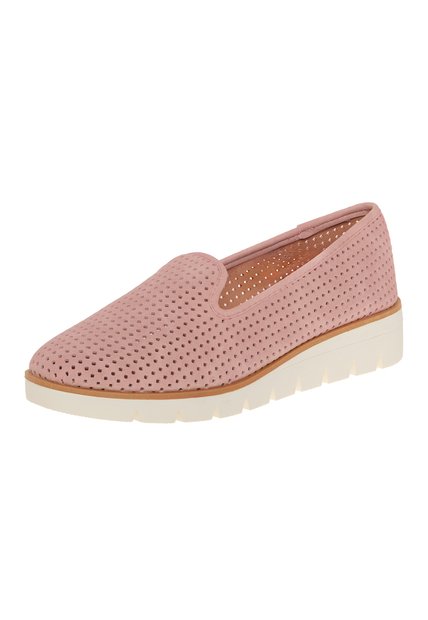 Zapatos Casuales Planos Kat Para Mujer Rosa Claro Comfort Plus 210883