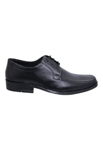 Zapato Formal Amarrar Cuero Negro Generic