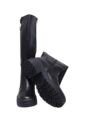 Bota Negra Caña Larga Para Mujer de Generic