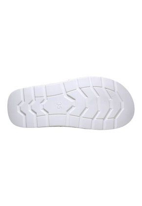 Sandalia Beige Mujer Tacón Corrido