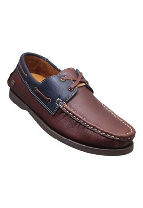Zapato Apache Amarrar Cuero Para Hombre