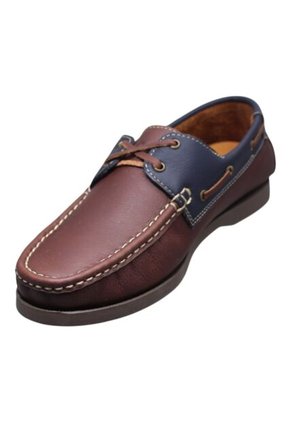 Zapato Apache Amarrar Cuero Para Hombre