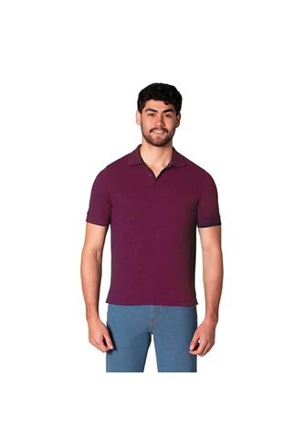 Camiseta Polo Para Hombre Lec Lee Vinotinto Vinotinto/L Generic