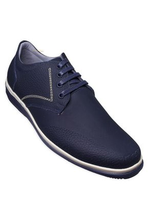 Zapato De Amarrar Cuero Graso Para Hombre