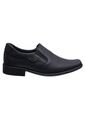 Zapato Mocasín Puntudo Negro Formal Para Hombre de Generic