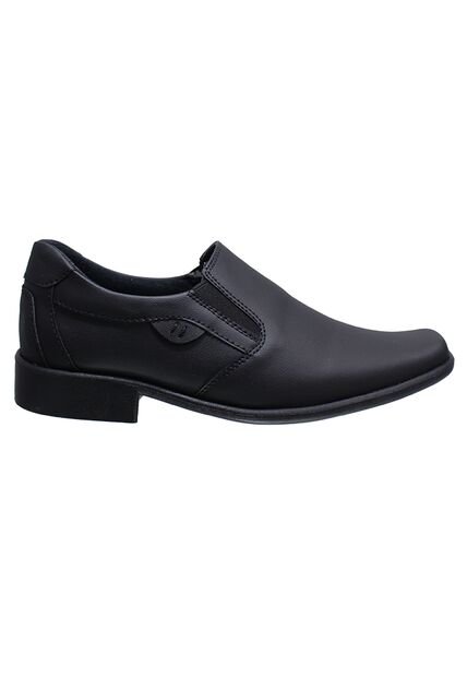 Zapato Mocasín Puntudo Negro Formal Para Hombre