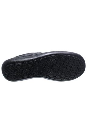 Zapato Colegial De Amarrar De Cuero Negro