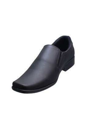 Zapato Mocasín Puntudo Negro Formal Para Hombre