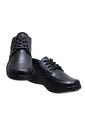 Zapato Colegial De Amarrar De Cuero Negro de Generic