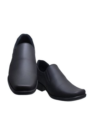Zapato Mocasín Puntudo Negro Formal Para Hombre