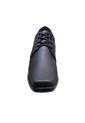 Zapato Formal Puntudo Negro Amarrar Hombre de Generic