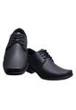 Zapato Formal Puntudo Negro Amarrar Hombre de Generic