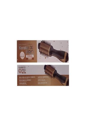Cepillo Secador Modelado KERATIN 3D Pro