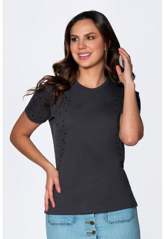 Camiseta Manga Corta Para Mujer Lec Lee Generic