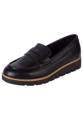 Zapatos Casuales Killey Tipo Mocasín Para Mujer Negro Comfort Plus 200830 Payless