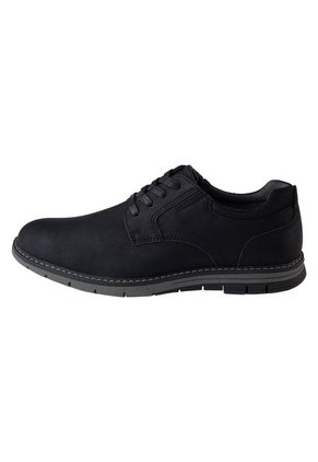 Zapatos Casuales Fortis Tipo Oxford Para Hombre Negro Comfort Plus 199856 Payless