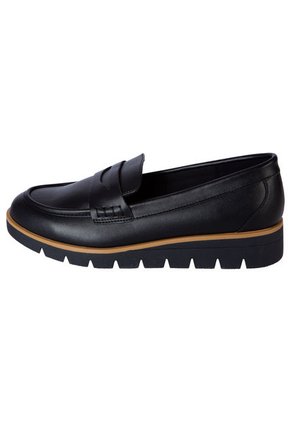 Zapatos Casuales Killey Tipo Mocasín Para Mujer Negro Comfort Plus 200830 Payless