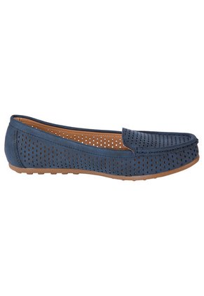 Zapatos Casuales Freya Tipo Mocasín Para Mujer Azul Comfort Plus 200833 Payless
