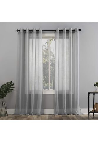 CORTINA UN PANEL GRIS 150 X 213 Cm LICHTENBERG.. Generic