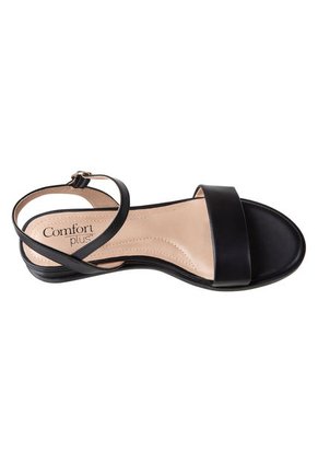 Sandalias Blanche Para Mujer Negro Comfort Plus 198557 Payless