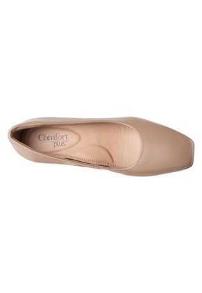 Zapatos Para Vestir Bissful Para Mujer Beige Comfort Plus 198803 Payless