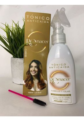 Renacer LM Tratamiento Crecimiento Cabello Y Cejas Mujer Con Minoxidil
