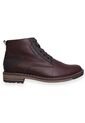 Botines Casuales De Amarrar Hombre Cuero de Generic